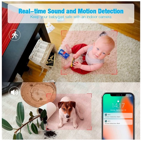 Smart Indoor Cameras (Set of 2) - Picture 4 of 8